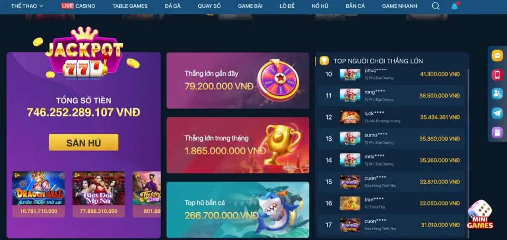 Trò chơi đa dạng tại AF888